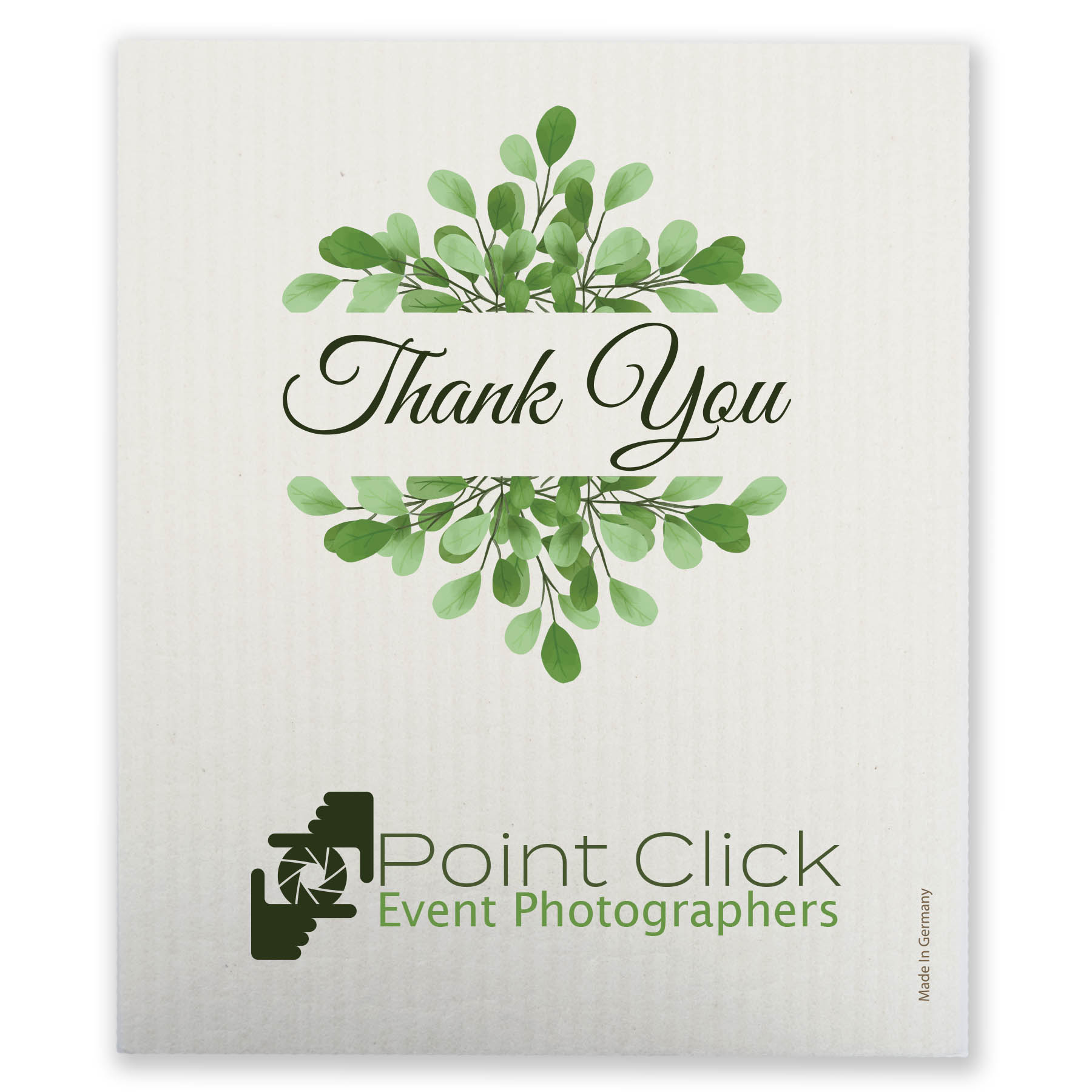Thank You Stock Graphic with Imprint